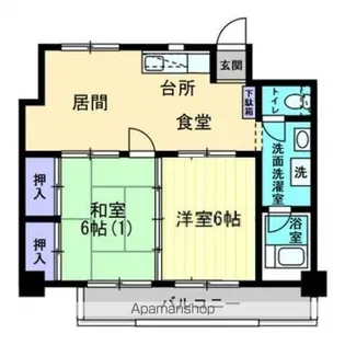 石富ビル【2階】の間取り