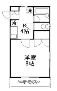 ガーデンシモB棟【1階】の間取り