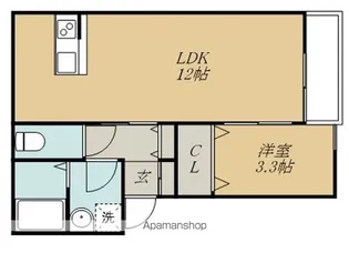 Kプラネッツ【2階】の間取り