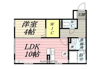 C’EST SI BON 八丁【103号室】の間取り