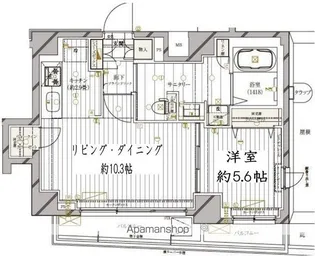 REGALIZ高円寺【10階】の間取り