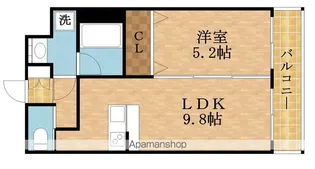 プレジオ十三【2階】の間取り