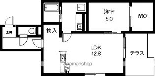 クレストリア【1階】の間取り