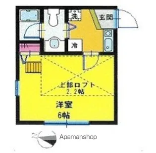ハーベスト【2階】の間取り