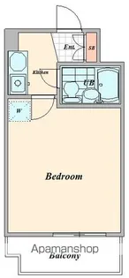 ダイアパレス御苑前【10階】の間取り