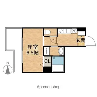 プレサンス錦プレミアム【7階】の間取り