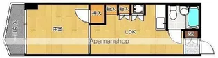 ローズマンション第2博多【11階】の間取り