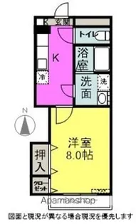 ブレイン吉田原【304号室】の間取り