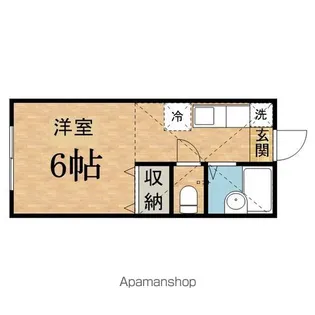 レジデンスサンキ【2階】の間取り