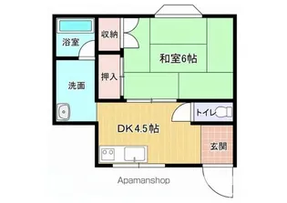 コープ寿【2階】の間取り