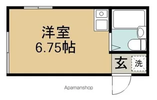 アネックス阿佐谷【1階】の間取り