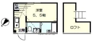 アルティス西横浜【202号室号室】の間取り