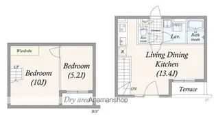 GRAN PASEO 池尻大橋【1階】の間取り