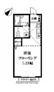 ルシエル横浜南【1階】の間取り