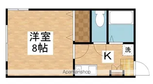 サンロイヤルすみれ野【1階】の間取り