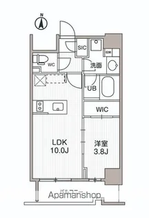 シーズンフラッツ両国サウス【9階】の間取り