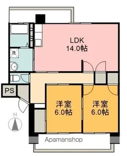 あいマンション【302号室】の間取り
