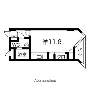宮ヶ丘レジデンス神宮前(旧称サムティ宮ヶ丘レジデンス)【2階】の間取り