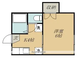 CASA瑞兆【1階】の間取り