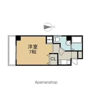 センチュリィ山の手【2階】の間取り