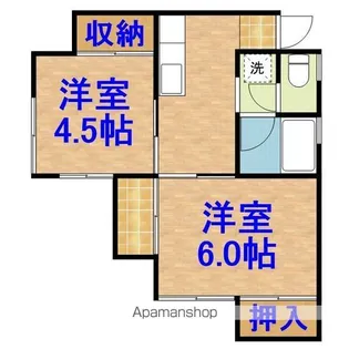 カントリーホーム【2階】の間取り