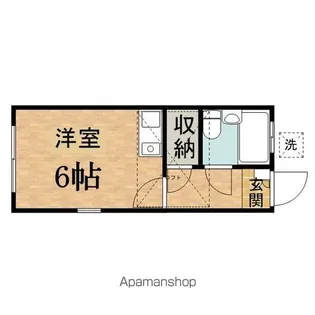 コーポアメニティⅠ【1階】の間取り