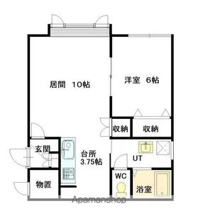FLORA【2階】の間取り