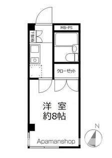 ビューシティ津田沼【301号室】の間取り