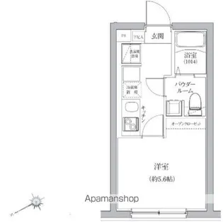 ベルシードステアー練馬北町【2階】の間取り