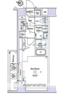 DIPS東十条【4階】の間取り