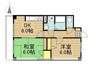 コートエスタ【1階】の間取り