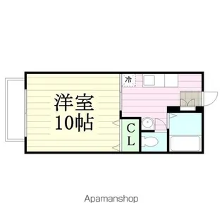 パナハイツ工藤Ⅱ【205号室】の間取り