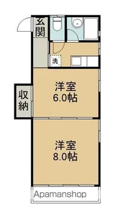 メゾンひまわり【2階】の間取り