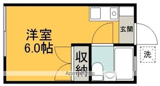コーポアレックス【1階】の間取り