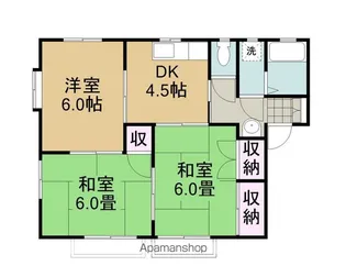 フローラルまつぎ【2階】の間取り