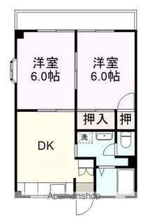 ブライトヒルズ【301号室】の間取り