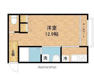 プール・トゥジュールⅡ【204号室】の間取り