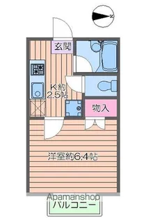 パルク・ステューディオB【2階】の間取り