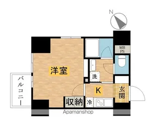 プレシャスハーモニー八王子【8階】の間取り