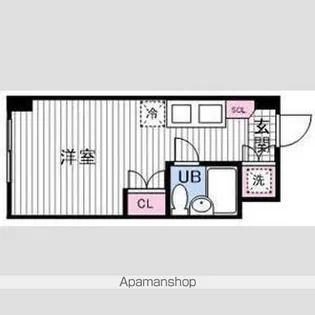 アルファビル大通西17【5階】の間取り