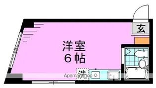 Fコート【1階】の間取り