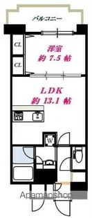 ミオ中目黒【2階】の間取り