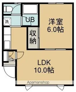 シティサイド【1階】の間取り