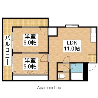 青杏ビル【3階】の間取り