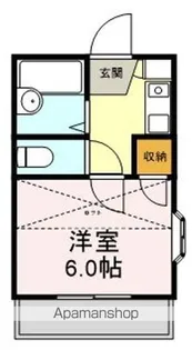 ロイヤル錦町【207号室】の間取り