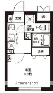 レピュア東大島駅前レジデンス【2階】の間取り