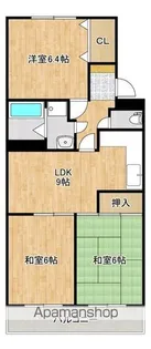第三春実マンション【3階】の間取り