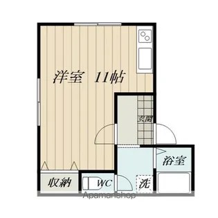 セジュールS Ⅱ【102号室】の間取り