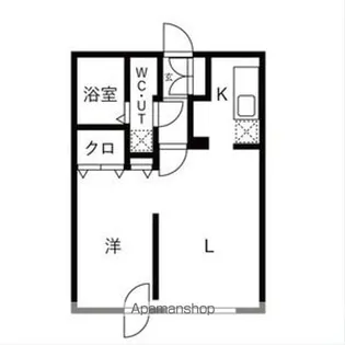 MODULOR南円山【4階】の間取り