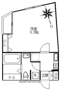 ラフィネ【1階】の間取り